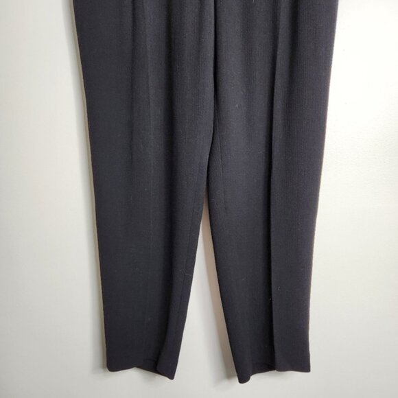 HM Beige 100% Linen Pull On Straight Leg Trouser Pants Size 8 - Picture 4 of 16